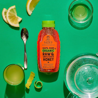 Nate's_Organic_100%_Pure,_Raw_&_Unfiltered_Honey_-_USDA_Certified_Organic_-_16oz._Squeeze_Bottle