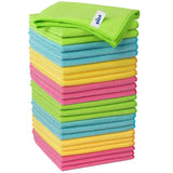 MR.SIGA Microfiber Cleaning Cloth, Pack of 24, Size:12.6" x 12.6"