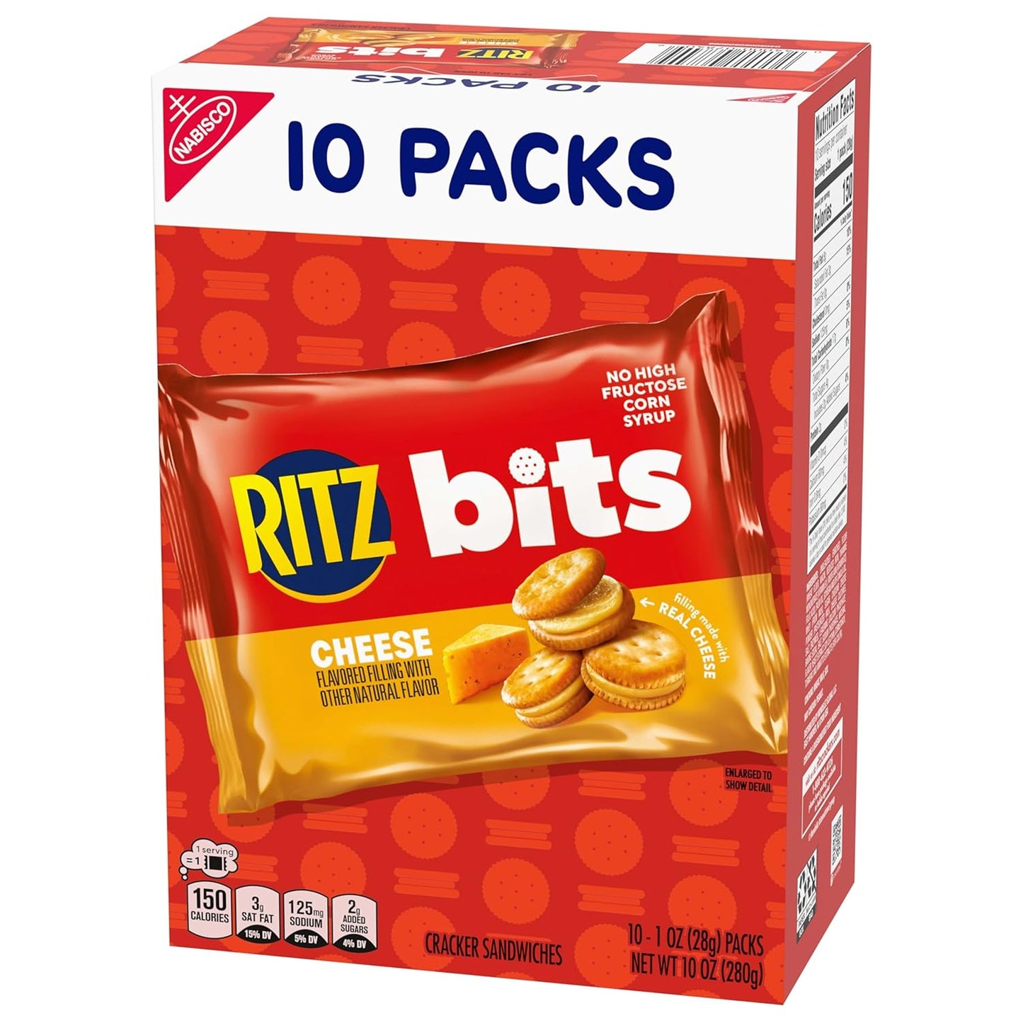 RITZ_Bits_Cheese_Sandwich_Crackers,_Bulk_Lunch_Snacks,_40_Snack_Packs_(4_Boxes)