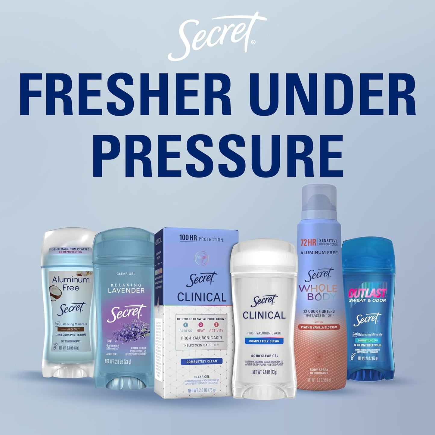 Secret_Fresh_Antiperspirant_Deodorant_for_Women,_72hr_Breathable_Sweat_&_Odor_Protection,_Instant_Freshness_&_Gentle,_PH_Balancing_Minerals,_Clear_Gel,_Relaxing_Lavender_Scent,_2.6_oz