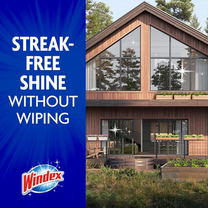 Windex_Outdoor_Window_and_Glass_Cleaner_for_Hose_Ammonia_Free,_Concentrated_Formula_for_Deep_Outdoor_Clean,_Patio_Cleaner,_Compatible_With_All_Hoses,_32_Fl_Oz_(Pack_of_2)