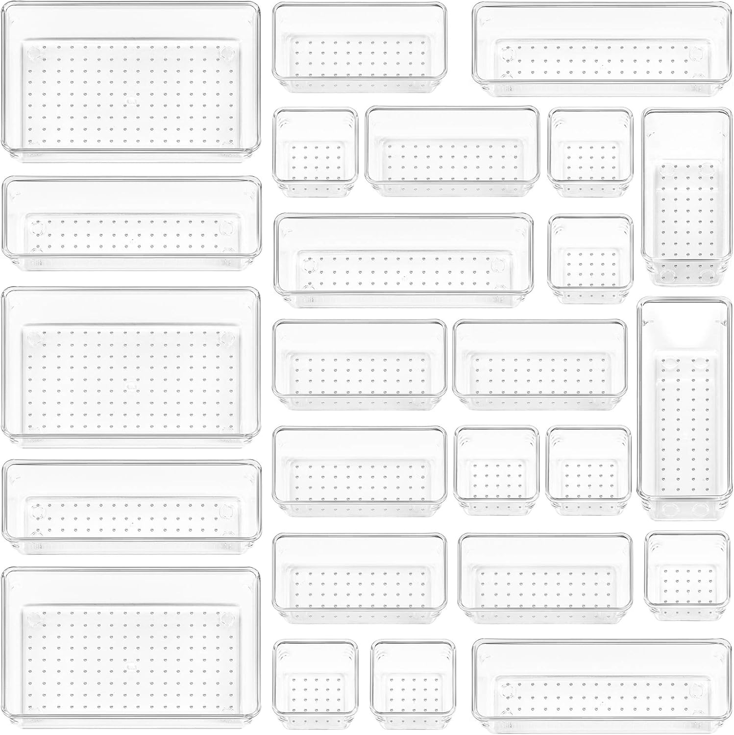 Vtopmart_25_PCS_Clear_Plastic_Drawer_Organizers_Set,_4-Size_Versatile_Bathroom_and_Vanity_Drawer_Organizer_Trays,_Storage_Bins_for_Makeup,_Bedroom,_Kitchen_Gadgets_Utensils_and_Office