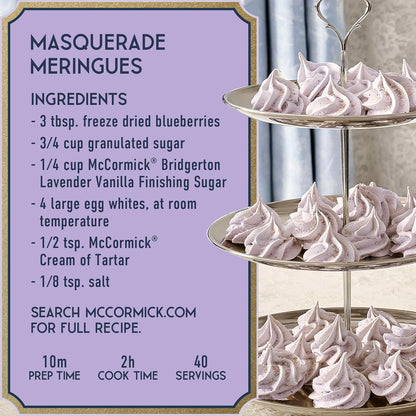McCormick_Bridgerton_Finishing_Sugar,_Lavender_Vanilla,_Limited_Edition,_Floral_Lavender_Notes,_Smooth_Vanilla_Flavor,_For_Cakes,_Cocktails,_Matcha_Tea,_and_More,_3.45_oz