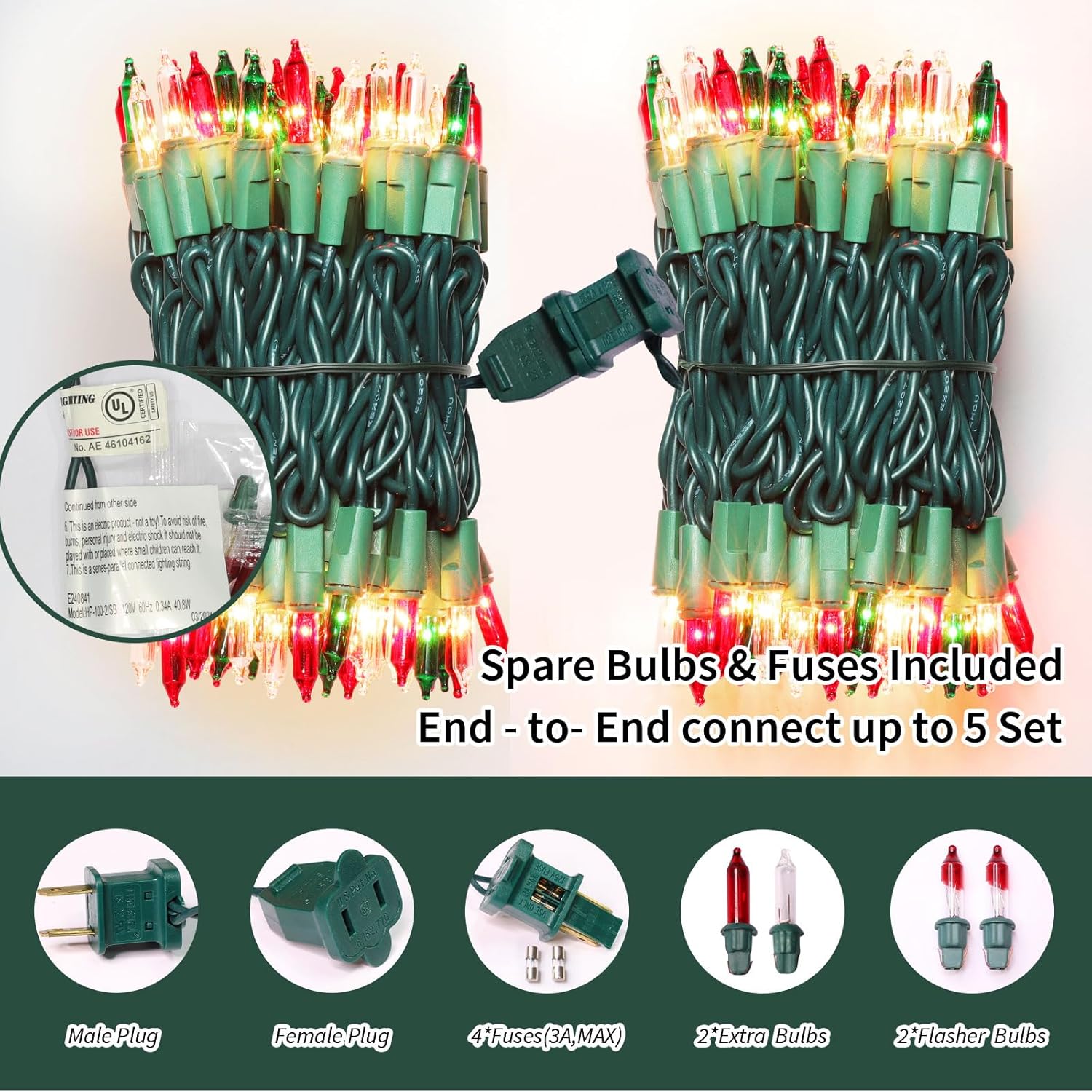 LAMPHOME_Super-Bright_Extendable_Christmas_Lights_Decoration_100Lights_19.6ft_UL_Certified_Mini_Bulb_String_Lights_for_Outdoor_Christmas_Tree_Garden_Patio_Wedding_Decor