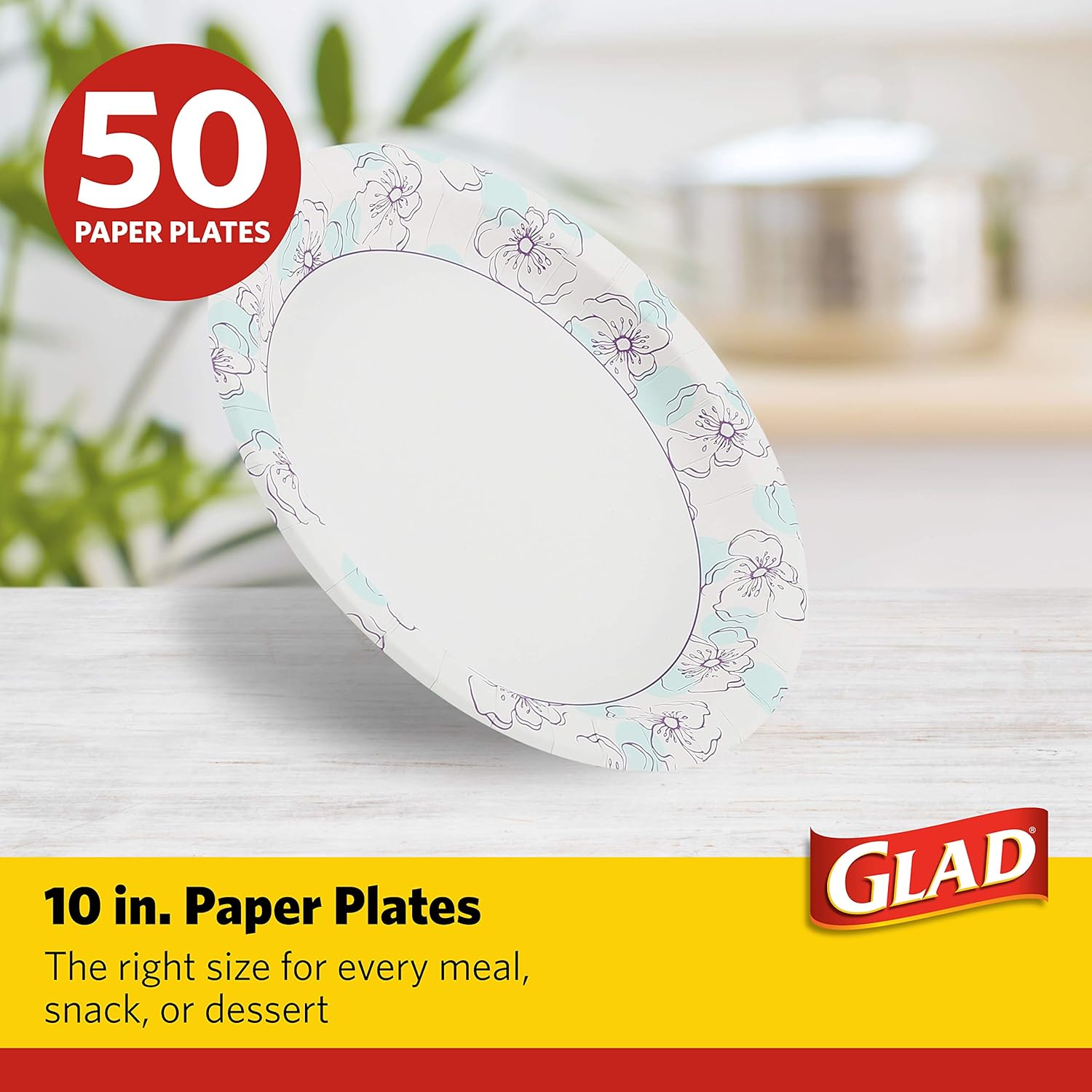 Glad_Round_Disposable_Paper_Plates,_Blue_Flower_Design,_Heavy_Duty_Soak_Proof_Cut_Resistant_Microwave_Safe_Plates_for_Meals,_Parties,_Picnics,_and_Events,_10_Inch,_50_Count