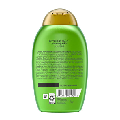OGX_Extra_Strength_Refreshing_Scalp_+_Rosemary_Mint_Shampoo,_Clarifying_Shampoo_for_Oily_Hair_Visibly_Helps_Remove_Oil_&_Residue_to_Clear_Away_Buildup,_Sulfate-Free_Surfactants,_13_fl._oz