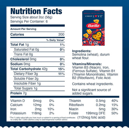 Barilla_Limited_Edition_A_Sign_of_Love_Pasta,_12_oz._Box