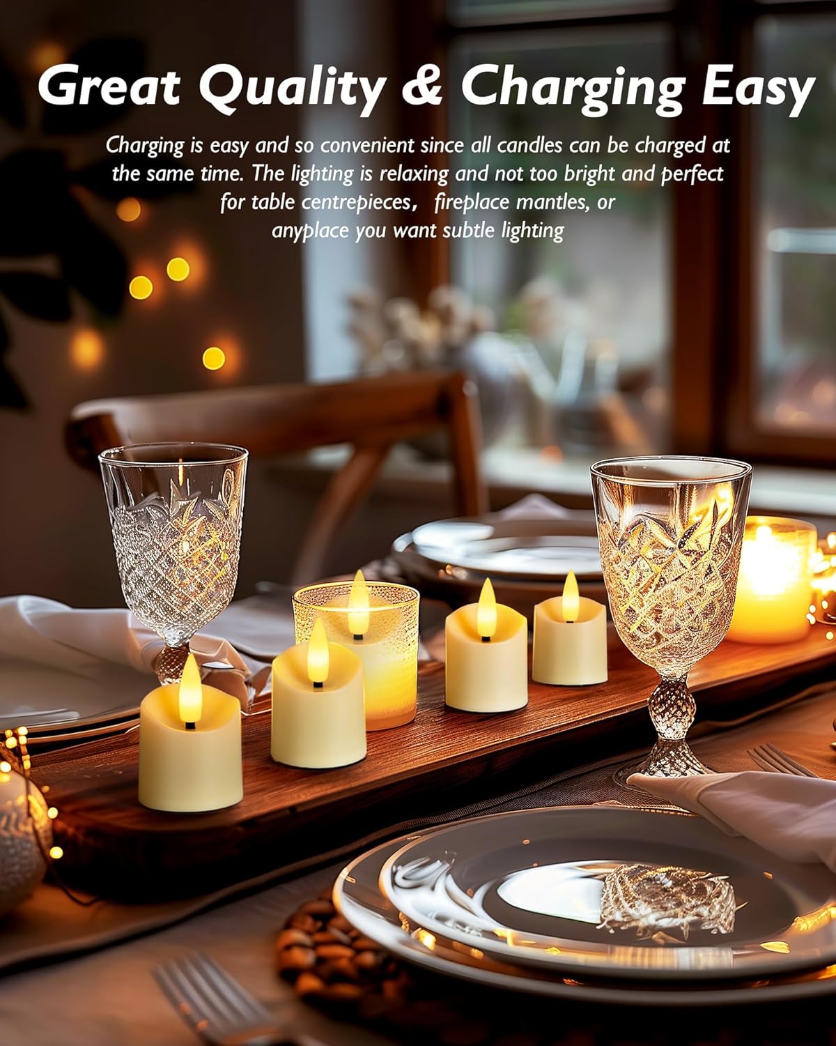 Homemory_Rechargeable_Flameless_Candles,_2/4/6/8H_Timer_LED_Votive_Candles,_6_PCS_Battery_Operated_Tea_Lights_with_Timer_for_Table,_Wedding,_Christmas_(USB_Charging_Cable_Included)