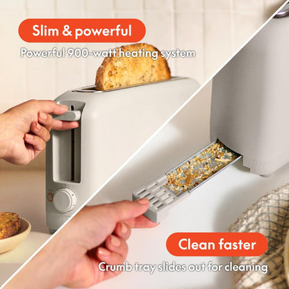 bella_2_Slice_Slim_Toaster,_Fits-anywhere™_Kitchenware,_6_Setting_Shade_Control_with_Reheat_&_Cancel_Buttons,_Fits_sourdough,_10”_Long_Slot,_Anti_Jam_&_Auto_Shutoff,_900_Watt,_Oatmilk