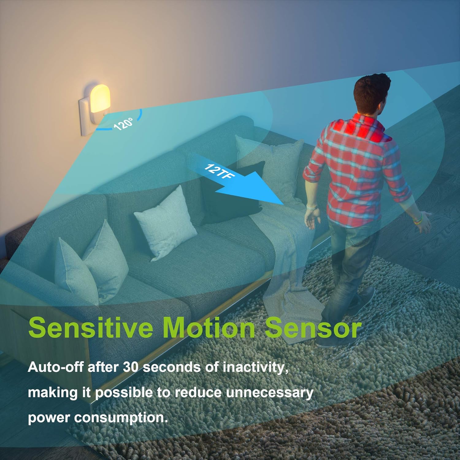 MAZ-TEK_Plug_in_Motion_Sensor_Dimmable_Night_Light,_Soft_Warm_White_LED_Nightlight_with_Dusk_to_Dawn_Motion_Sensor,_Adjustable_Brightness_for_Bedroom,_Bathroom,_Kitchen,_Hallway,_Stairs,2_Pack