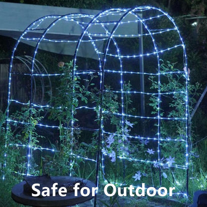 QITONG_White_Solar_Christmas_Lights,_2_Pack_Each_33ft_100LED_Rope_Light_Outdoor_Waterproof,_8_Modes_Fairy_Lights_in_Clear_Thin_Tube