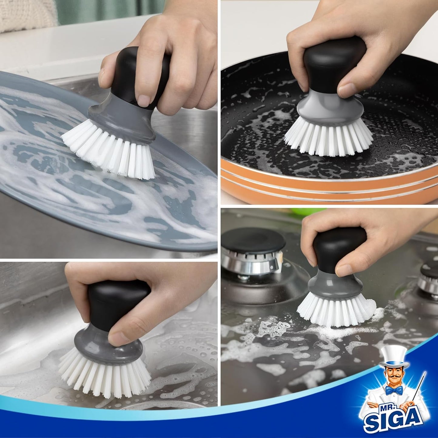 MR.SIGA_Dish_Scrub_Brush,_Palm_Brush_Dish_Scrubber_with_Ergonomic_Grip,_Kitchen_Brushes_for_Dishes,_Gray,_Pack_of_2