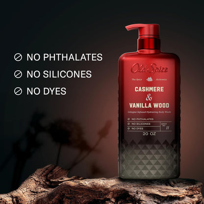 Old_Spice_Body_Wash_for_Men,_The_Spice_Alchemist_Collection,_24/7_Cologne_Infused_Hydration,_No_Trade_Off_Formula,_Free_of_Phthalates_Silicones_&_Dyes,_Cashmere_+_Vanilla_Wood_Scent,_20_oz