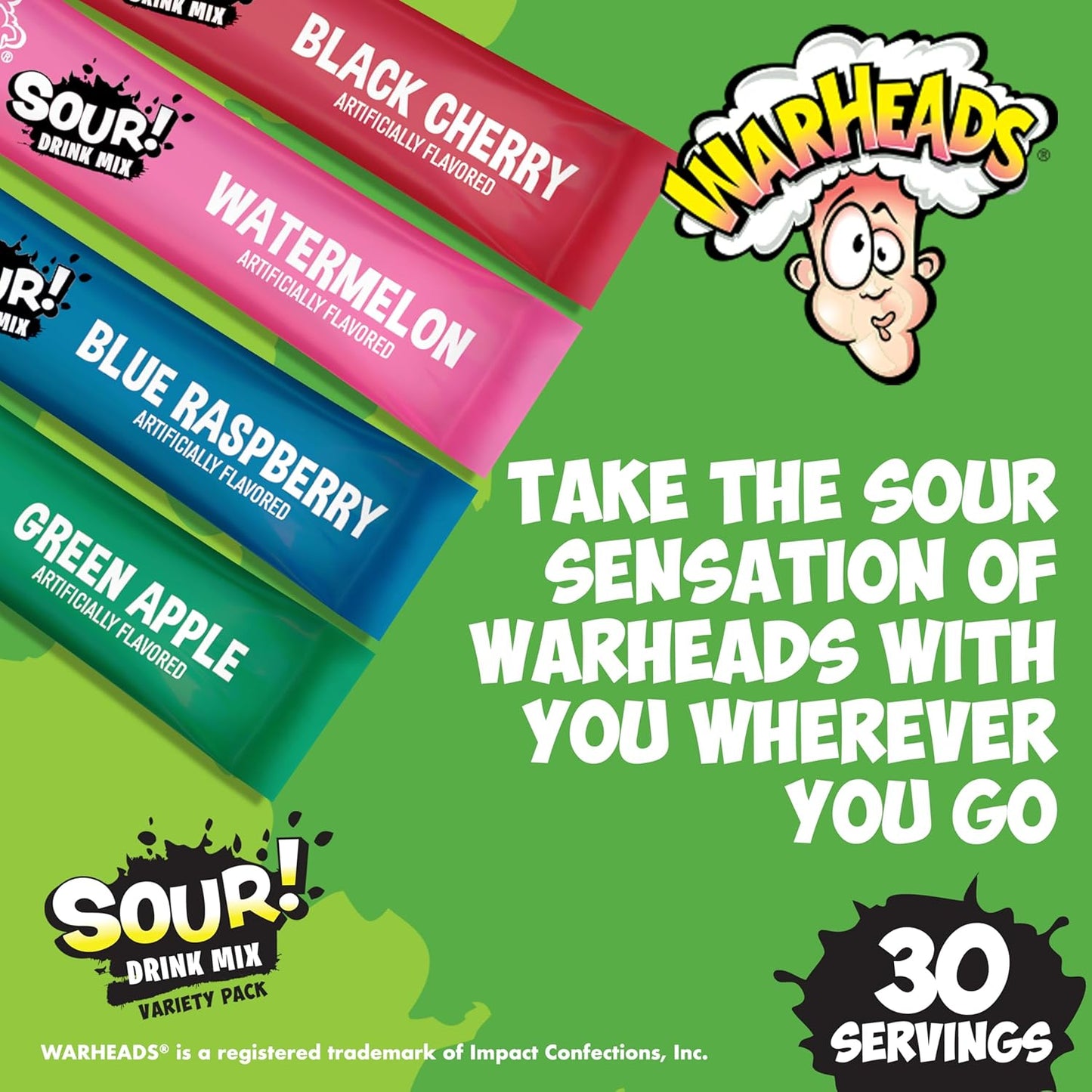Warheads_Singles_To_Go_Sour_Drink_Mix,_30_Sticks,_Variety_Pack_(Green_Apple,_Black_Cherry,_Watermelon,_Blue_Raspberry),_Zero_Sugar,_Low_Calorie