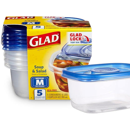 GladWare_Soup_&_Salad_Food_Storage_Containers_for_Everyday_Use_|_Medium_Rectangle_Containers_for_Food_Storage_|_Containers_Hold_up_to_24_Ounces_of_Food