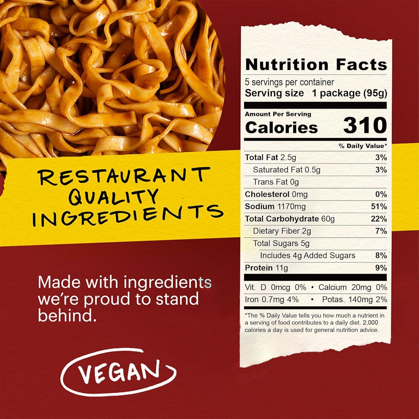 Momofuku_Sweet_&_Spicy_Ramen_Noodles_by_David_Chang,_5_Count_(Pack_of_1)_Air-Dried_Vegan_Instant_Noodles_11g_of_Plant_Based_Protein_Food_Flavor