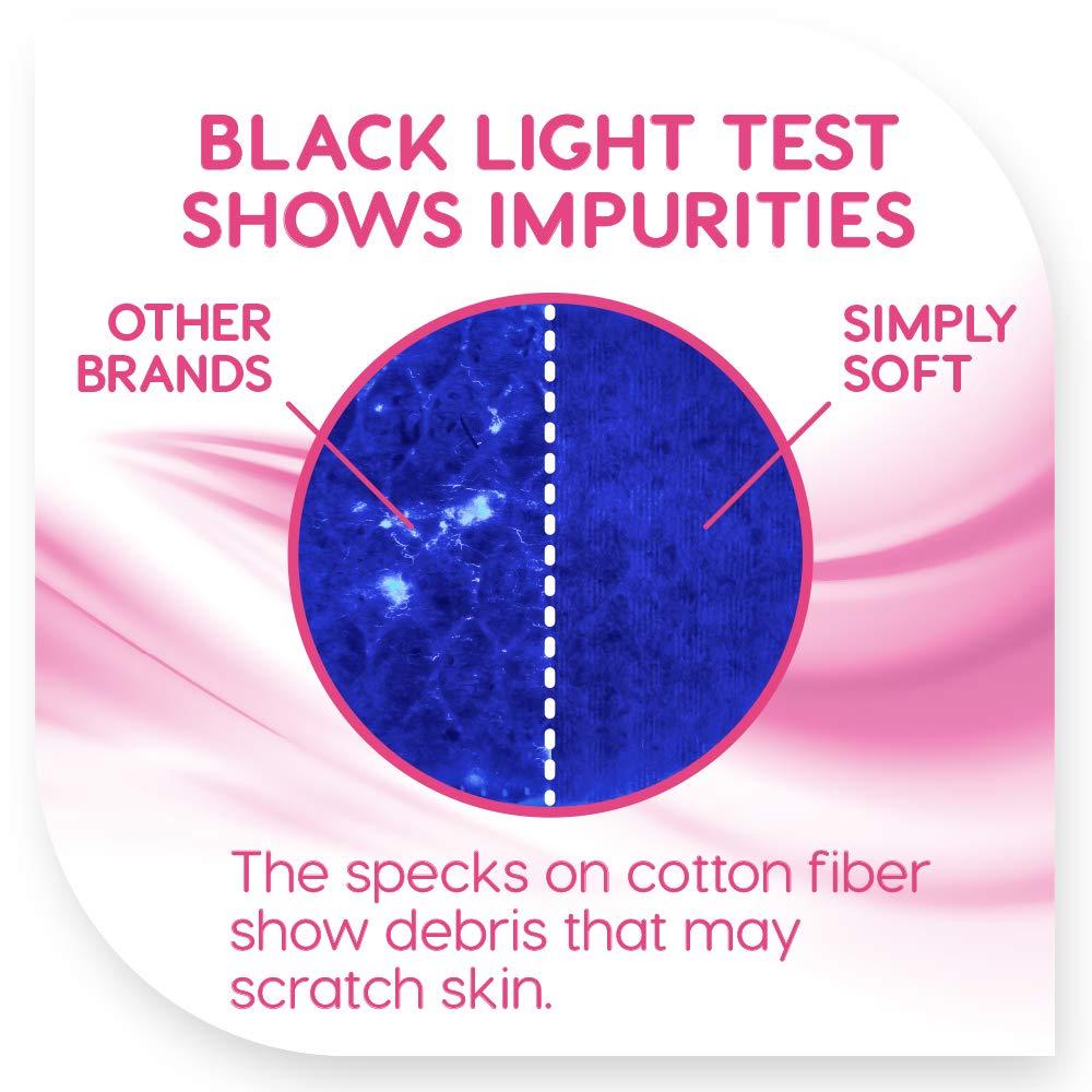 Medline_Simply_Soft_Cotton_Rounds_(300_Count),_100%_Cotton_Absorbent_and_Textured_Cotton_Pads,_Lint-Free