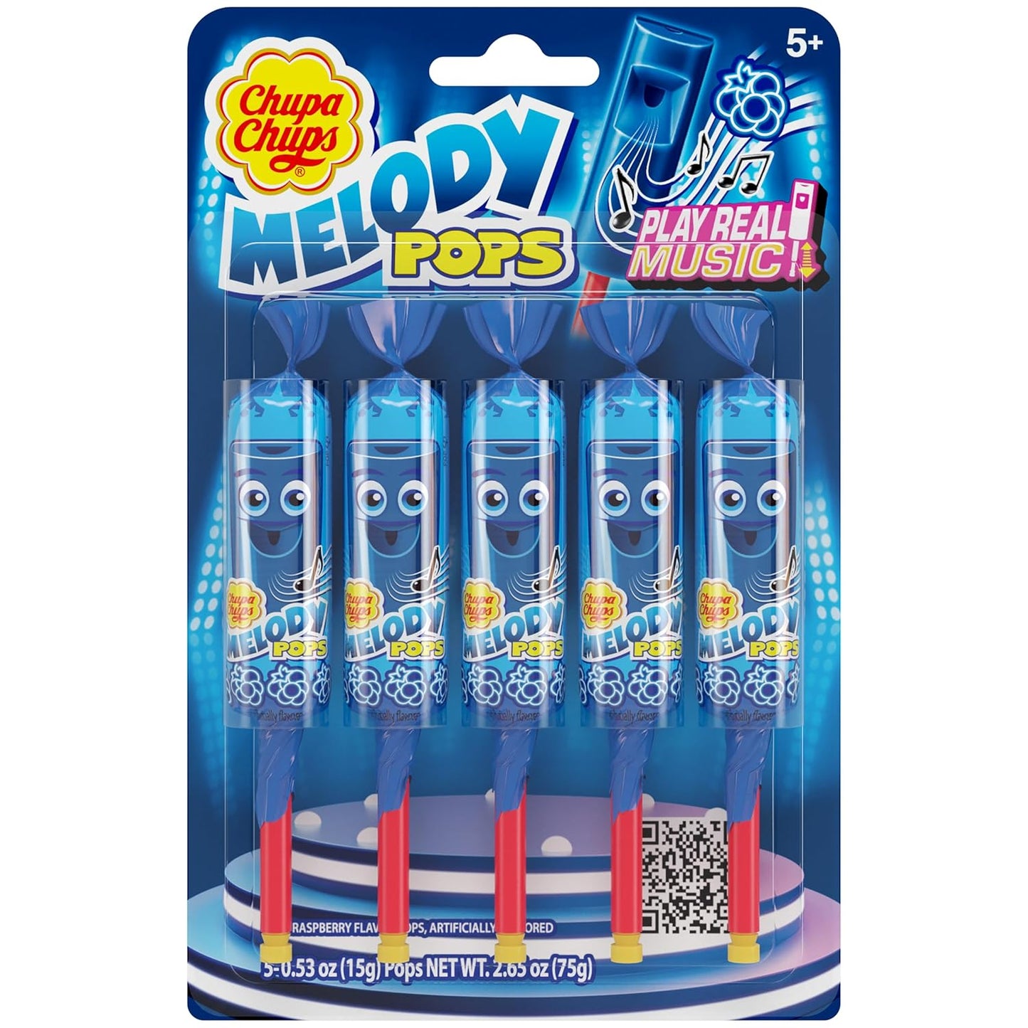 Chupa_Chups_Melody_Pop,_Halloween_Trick_or_Treat_Candy,_Blue_Raspberry_Flavor,_Whistle_Lollipops,_Individually_Wrapped_Candy_Suckers,_5_Count_Pack