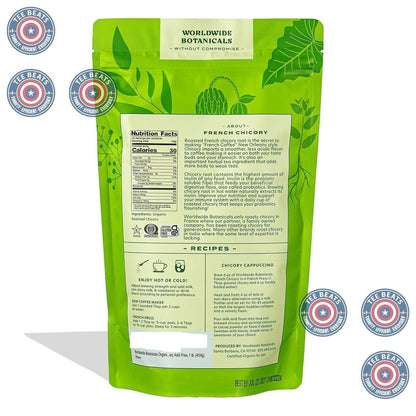 Worldwide_Botanicals_French_Chicory_Root,_1_Pound_-_Brew_Like_Coffee,_Blend_Roasted_Root_With_Prebiotic,_Acid_Free,_Caffeine_Kosher