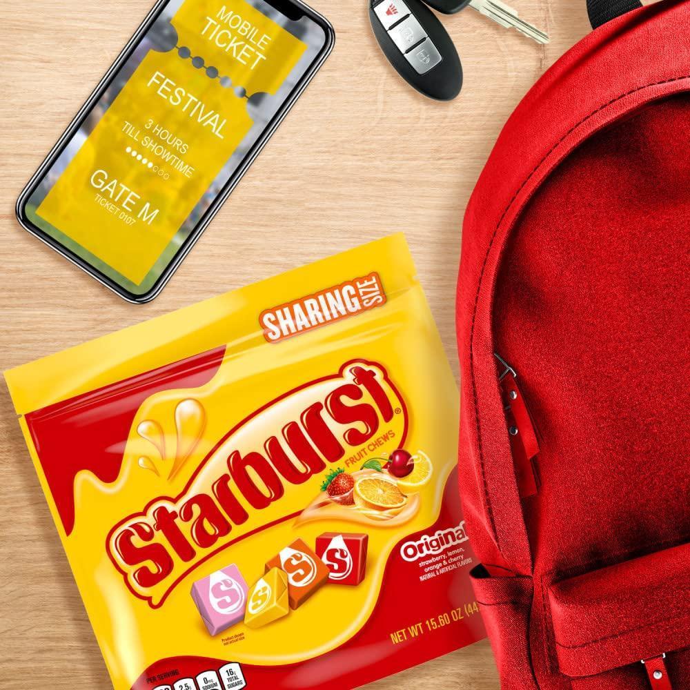 STARBURST_Original_Fruit_Chews_Chewy_Summer_Candy_Sharing_Size_Bag,_15.6oz