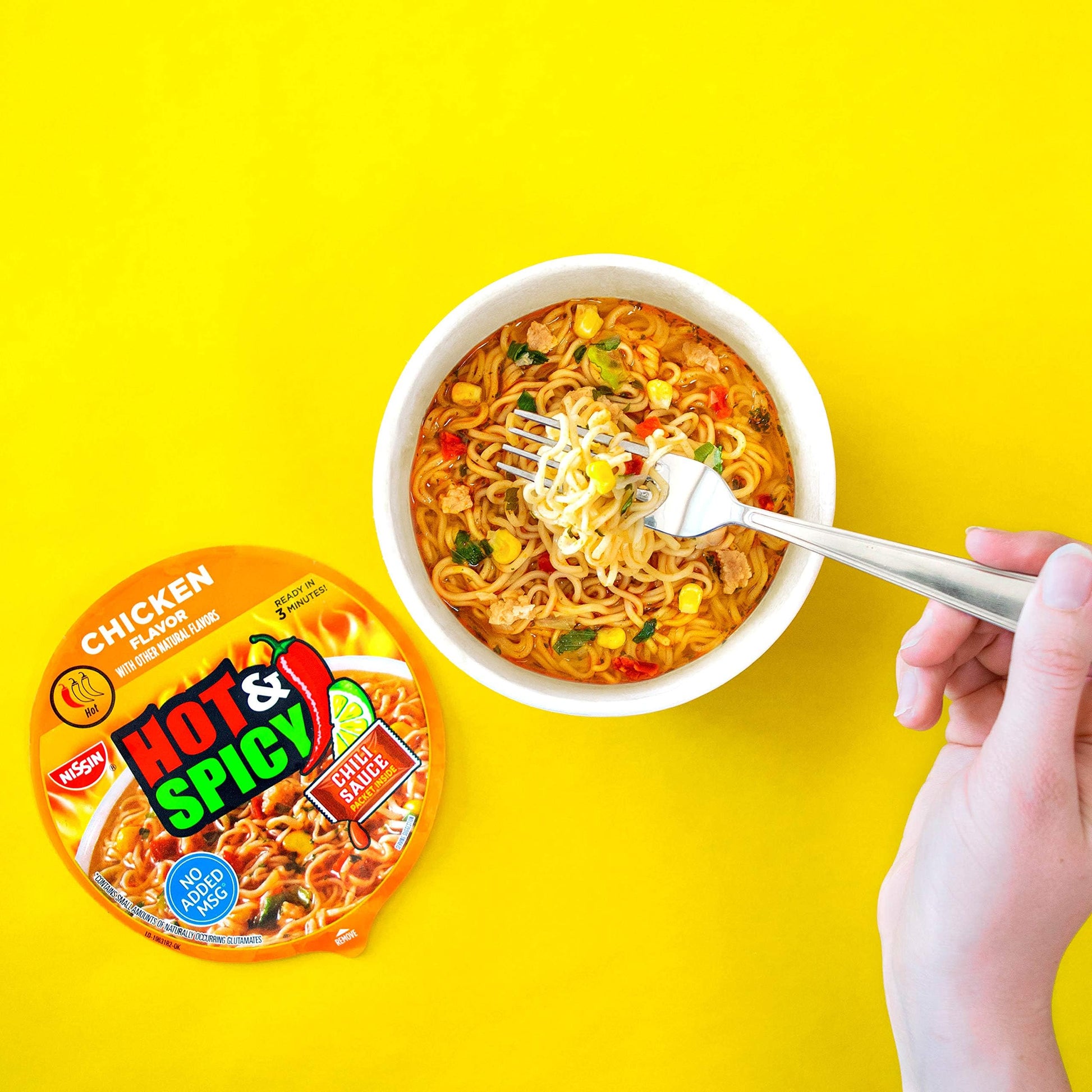 Nissin_Hot_&_Spicy_Ramen_Noodle_Soup,_Chicken,_3.32_Ounce_(Pack_of_6)