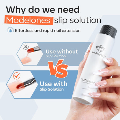 modelones_Slip_Solution_for_Poly_Gel,_2.8oz_Anti-Stick_Gel_Liquid_for_Poly_Gel_Nails_with_120Pcs_Flat_Dual_Nail_Forms_Nail_Tips_Clips_Kit