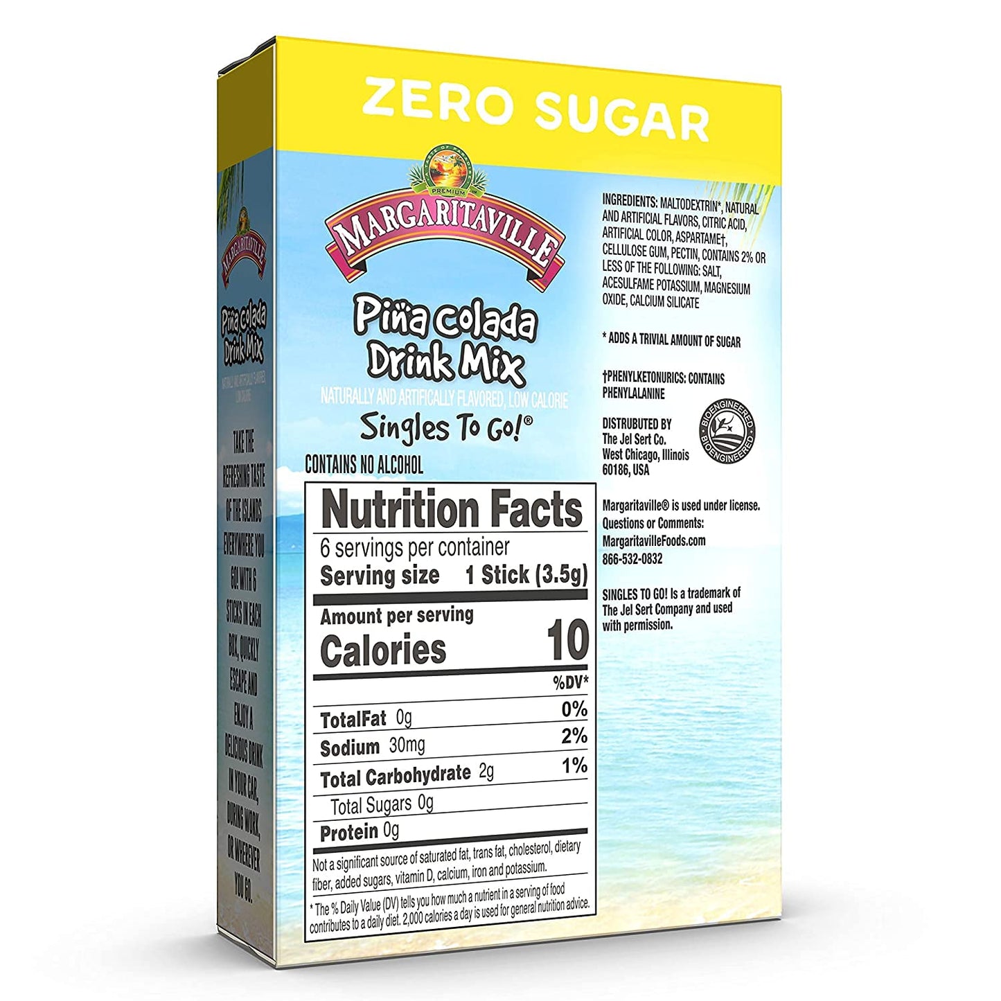 SINGLES_TO_GO!_Water_Drink_Mix_-_Pina_Colada_Flavored,_3_Pack