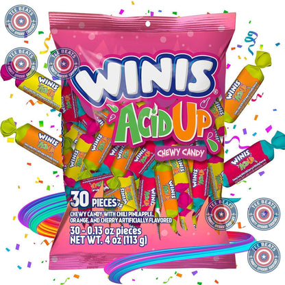 Winis_Sour_&_Spicy_Variety_Bag_Chewy_Candy_–_Taffy_Candies_30_individually_wrapped_pieces_-_Size_4_Oz_Taffy,_Gifts,_Holiday,_Parties,_Concessions,_Pantry,_Non-Melting,_Party
