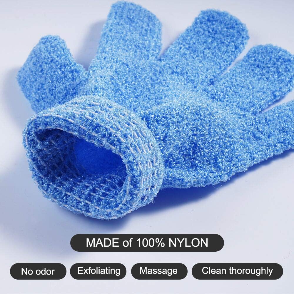 10_Pairs_Exfoliating_Gloves,_Made_of_100%_Nylon,10_Colors_Double_Sided_Exfoliating_Gloves_for_Beauty_Spa_Massage_Skin_Shower_Body_Scrubber_Bathing_Accessories.