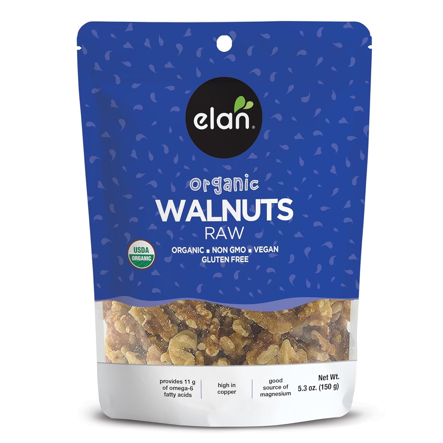 Elan_Organic_Walnuts_5.3_oz_Raw_Nuts_Unsalted_Unroasted_No_Shell_Non-GMO_Vegan_Gluten-Free_Kosher_Healthy_Snacks_Protein
