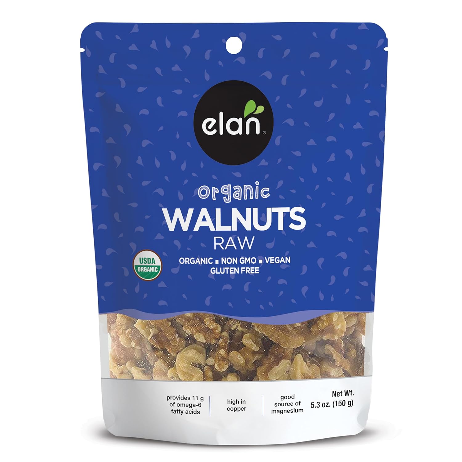 Elan_Organic_Walnuts_5.3_oz_Raw_Nuts_Unsalted_Unroasted_No_Shell_Non-GMO_Vegan_Gluten-Free_Kosher_Healthy_Snacks_Protein