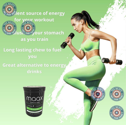 Maax_Caffeine_Energy_Gum_|_Focus_125mg_of_per_piece_Spearmint_25_pieces_container