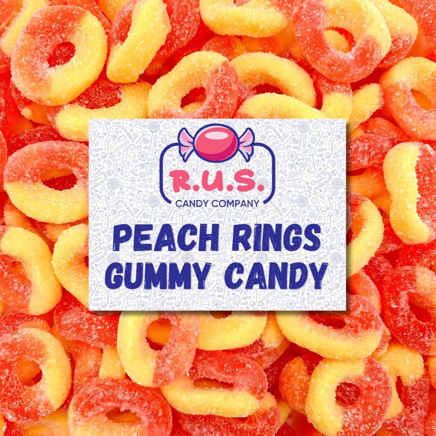 Peach_Ring_Gummies_8_oz_Bag_–_Fruity_Gummy_Candy_–_Fresh,_Soft_&_Chewy_–_Party,_Snack,_Candy_Buffet_–_by_RUS_Candy_Company_(Peach)_(1_Pack)