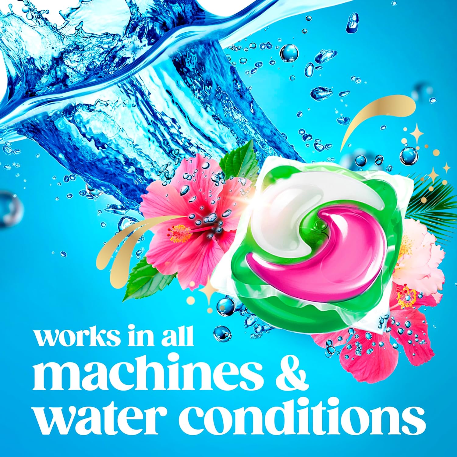 Gain_Plus_Flings_Liquid_Washing_Detergent_Pods,_Gain's_Best_Clean,_All-In-One,_Happy_Hibiscus_Scent_Laundry_Pacs,_45_Count_(Packaging_May_Vary)