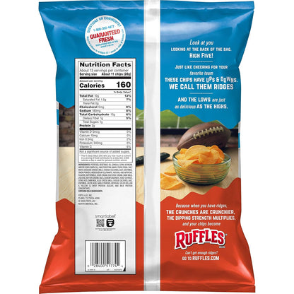 Ruffles_Potato_Chips,_Cheddar_&_Sour_Cream,_12.5_oz_Party_Size_Bag