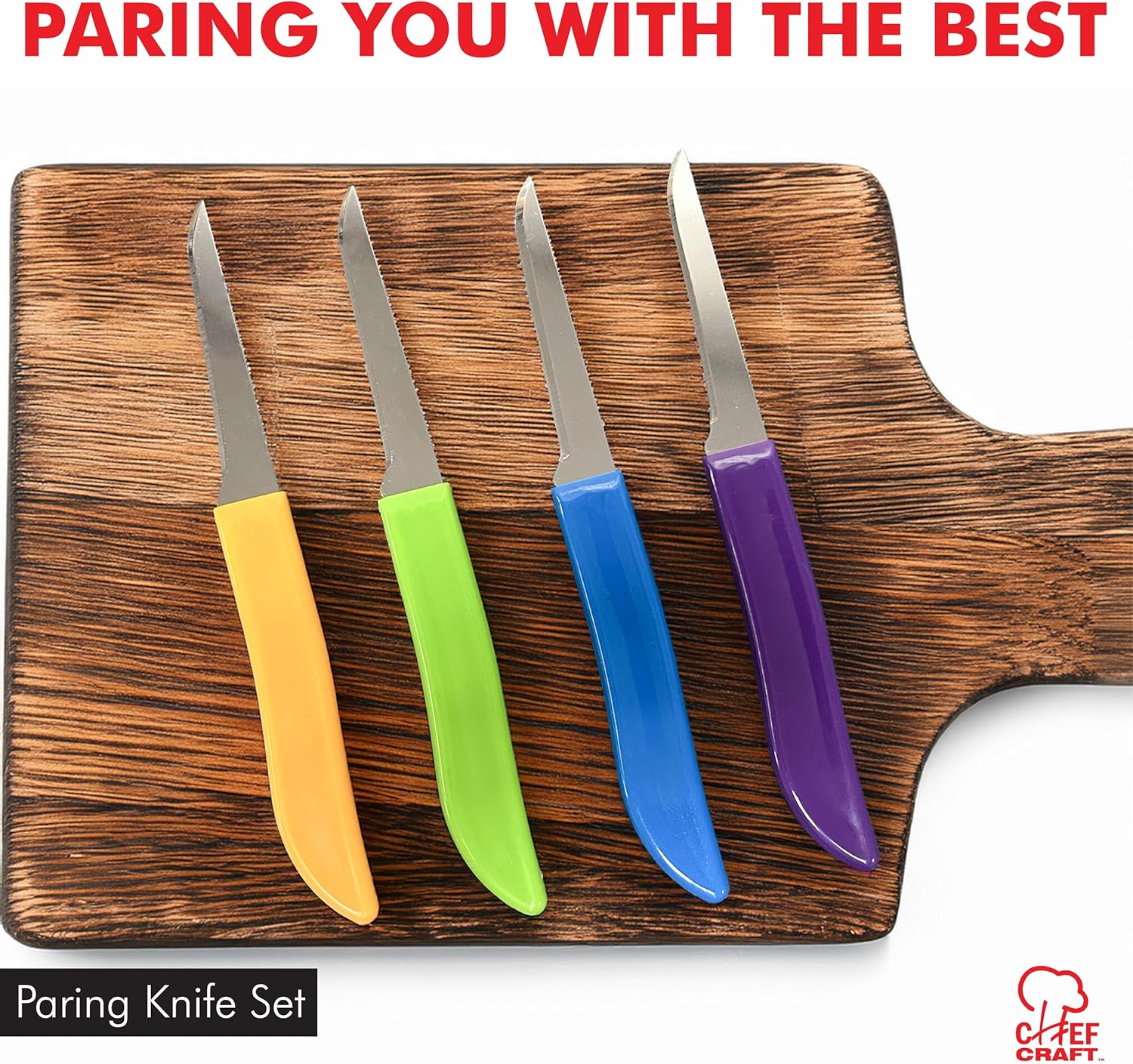 Chef_Craft_Select_Paring_Knife_Set,_2.5_inch_blade_6_inch_in_length_4_piece_set,_Assorted