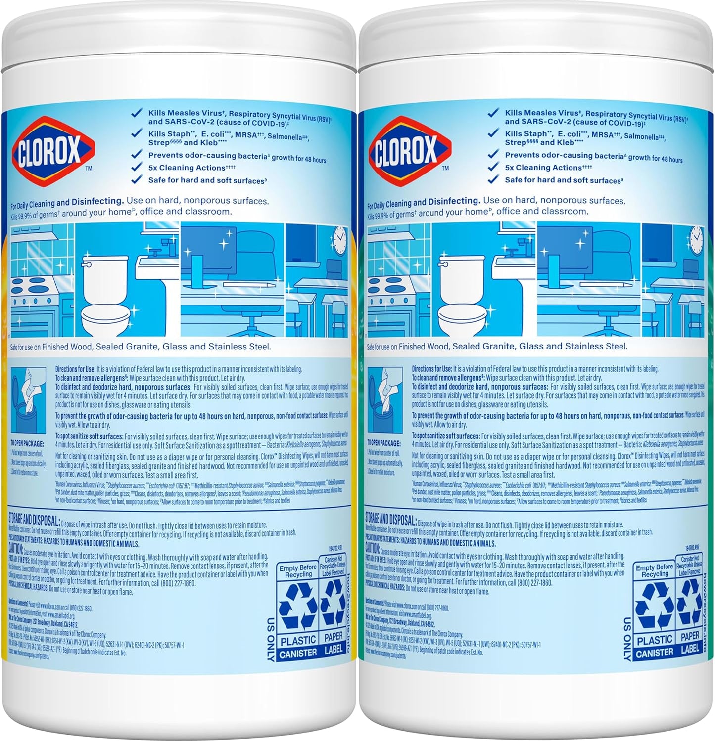 Clorox_Disinfecting_Cleaning_Wipes_for_Spring_Cleaning_&_Allergy_Season,_Bleach_Free,_Fresh_Scent_and_Crisp_Lemon,_75_Count_Each,_Pack_of_2