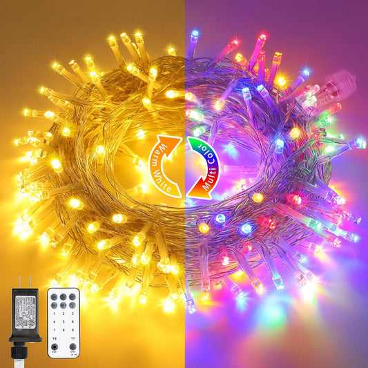 JMEXSUSS_200_LED_Christmas_String_Lights_Outdoor_Waterproof,_66ft_Color_Changing_String_Lights_Plug_in,_Warm_White_&_Multicolor_Christmas_Lights_for_Trees_Yard_Wedding_Xmas_Party