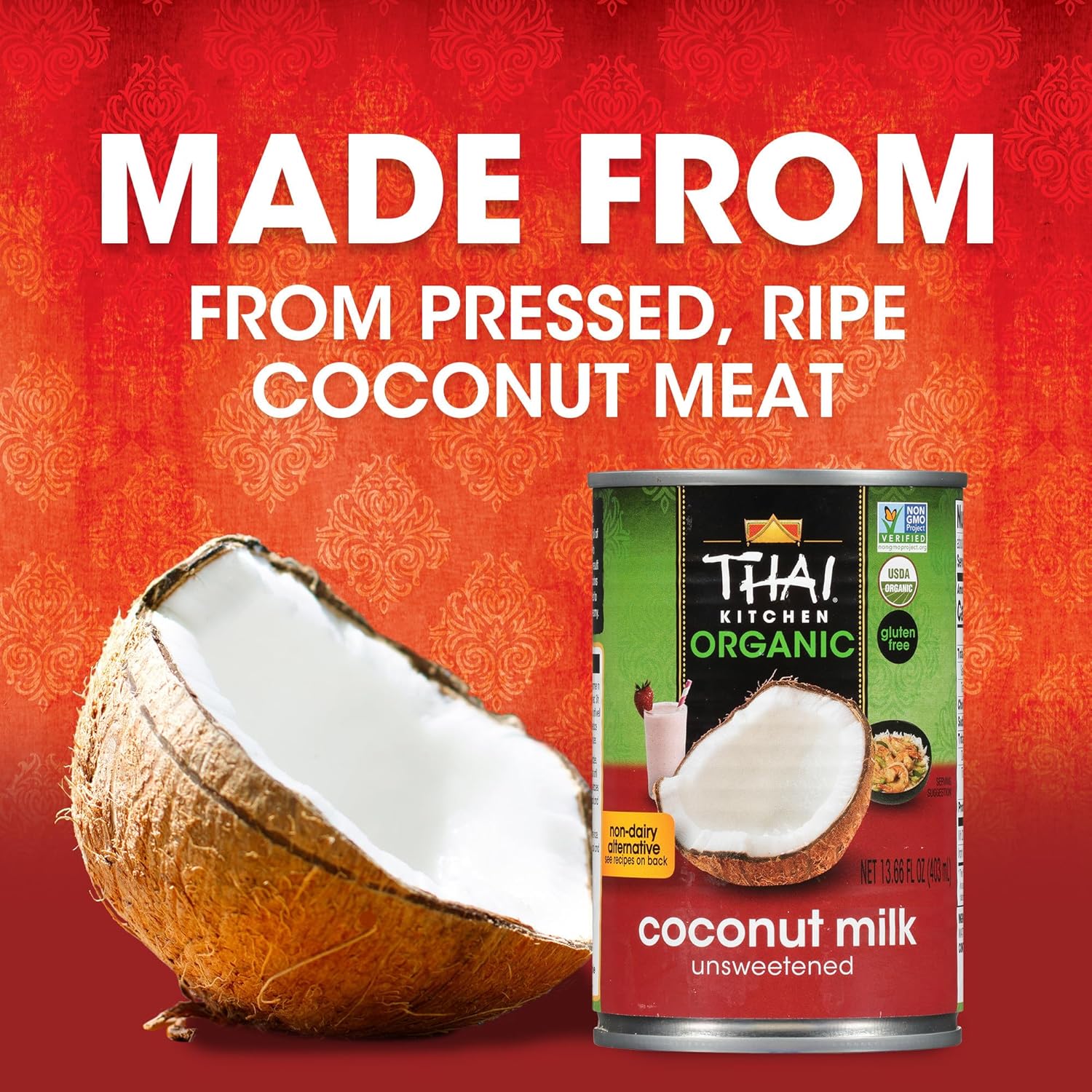 Thai_Kitchen_Organic_Unsweetened_Coconut_Milk,_13.66_fl_oz_(Pack_of_12)