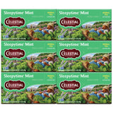 Celestial Seasonings Sleepytime Herbal Tea, Caffeine Free Sleep Tea, 20 Tea Bags Per Box