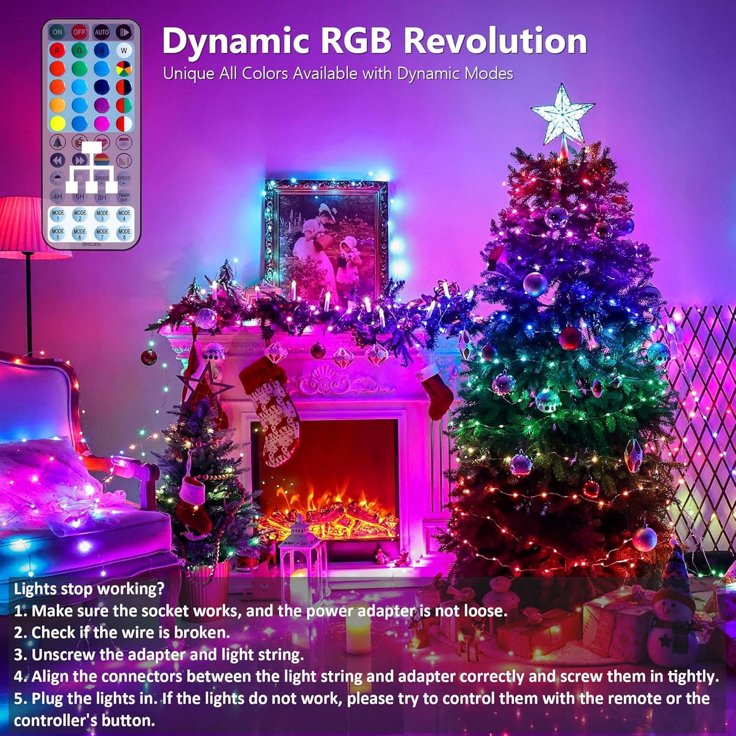 BrizLabs_Christmas_Fairy_Lights_-_66ft_200_LED_Color_Changing_Fairy_Lights_with_Remote,_Plugin_RGB_Rainbow_Christmas_Twinkle_Light_White_&_Red_Starry_Xmas_Light_for_Xmas_Halloween_Home_Party_Wedding
