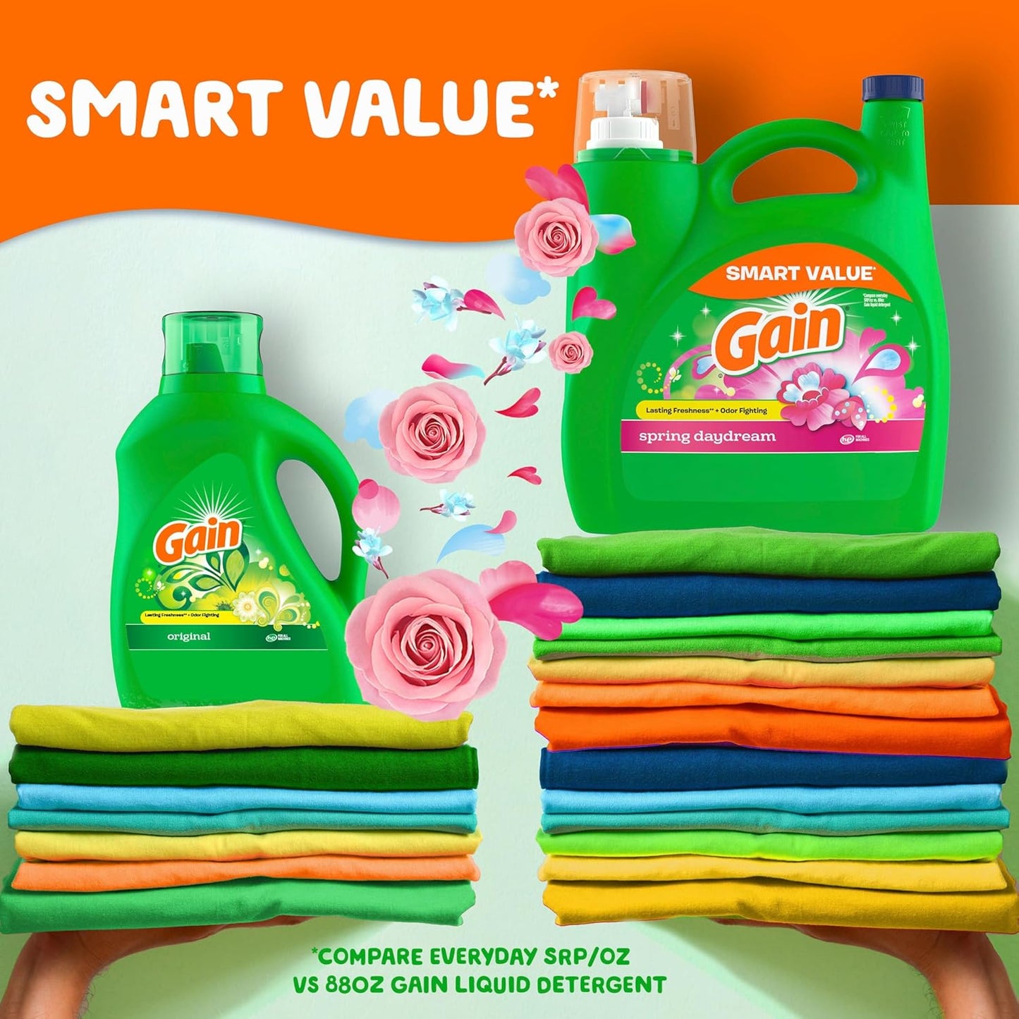 Gain_Liquid_Laundry_Detergent,_Spring_Daydream_Scent,_154_fl_oz,_107_loads,_Freshness_+_Odor_Fighting,_Laundry_Detergent_Liquid_Soap,_HE_compatible