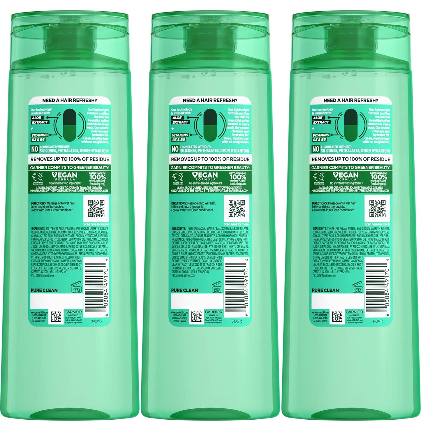 Garnier_Fructis_Pure_Clean_Purifying_Shampoo,_Silicone-Free,_12.5_Fl_Oz,_3_Count_(Packaging_May_Vary)
