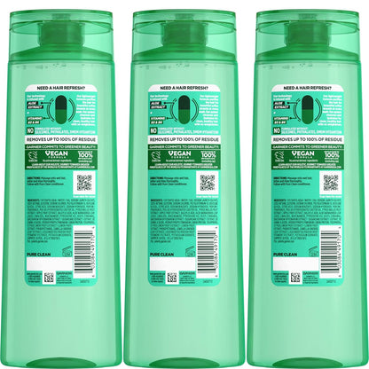Garnier_Fructis_Pure_Clean_Purifying_Shampoo,_Silicone-Free,_12.5_Fl_Oz,_3_Count_(Packaging_May_Vary)