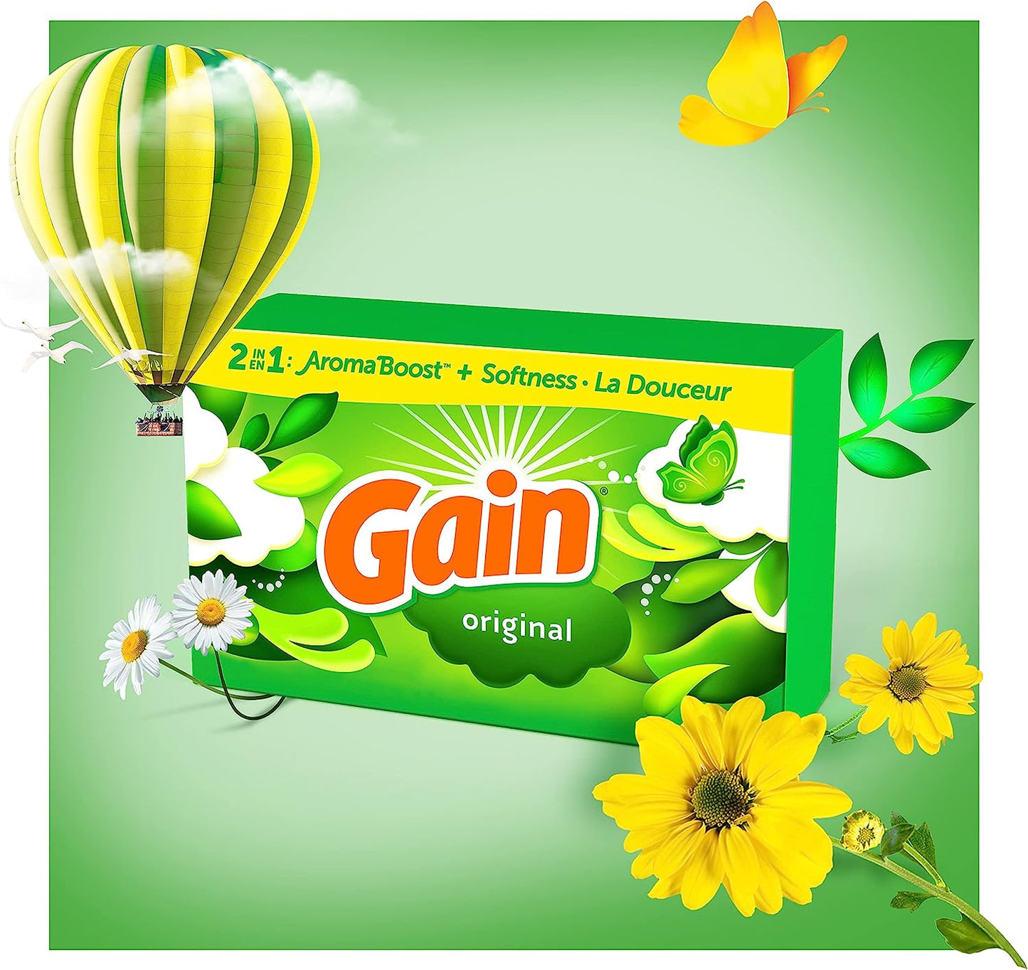 Gain_Dryer_Sheets_Laundry_Fabric_Softener,_Original_Scent,_240_Count_Household_Cloth
