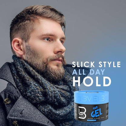 L3_-_Hair_Gel_-_Super_Strong_Hold_-_Flake_Free_-_Long_Lasting_Shine_-_For_Men_and_Women_-_Level_3_Gel_-_Add_Volume_and_Texture