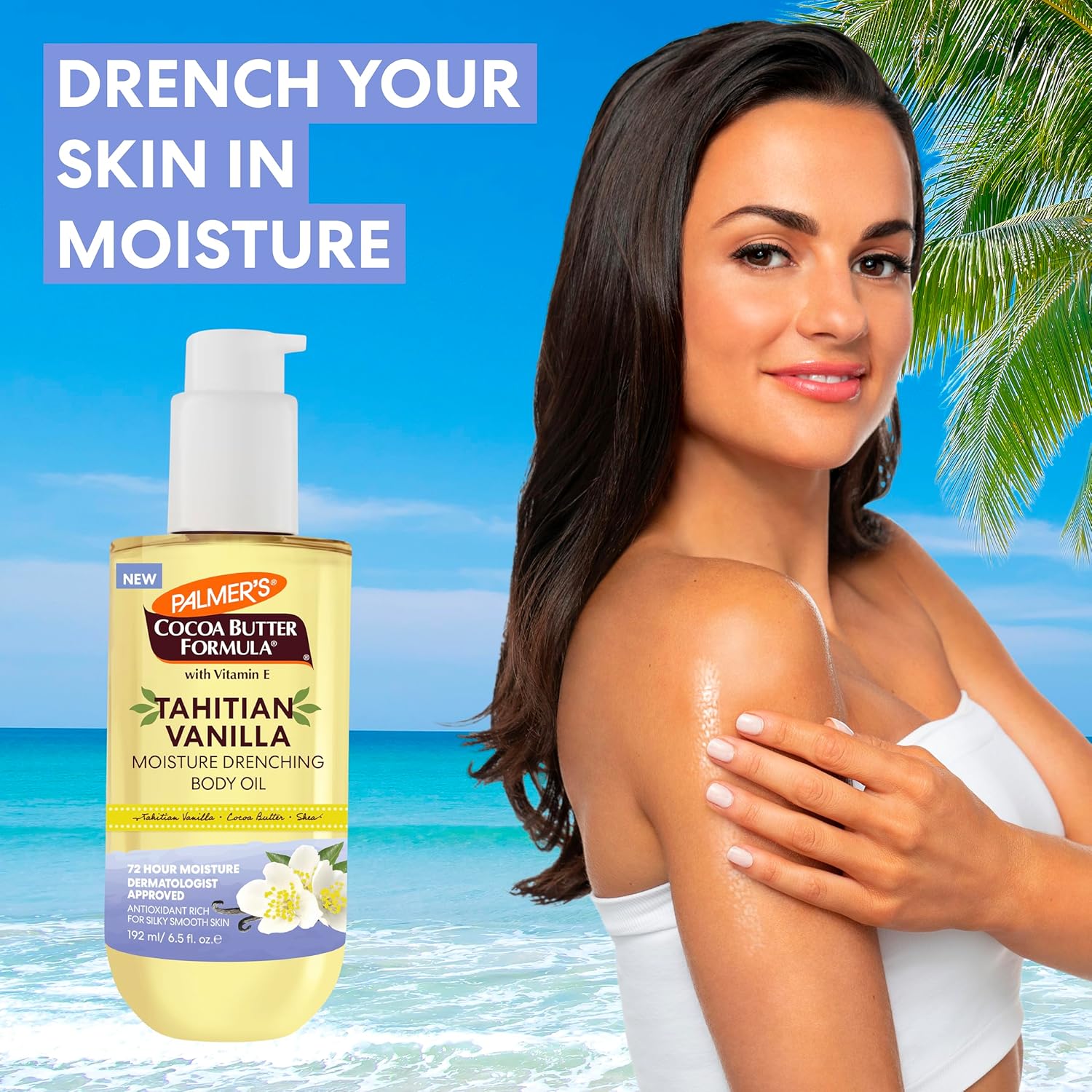 Palmer's_Cocoa_Butter_Formula_Body_Oil,_Moisture_Drenching_Tahitian_Vanilla,_6.5_Oz,_72Hr_Hydration_with_Shea_Butter_&_Vitamin_E_for_Softer_Skin,_Protects_&_Soothes_Dryness,_Dermatologist_Approved