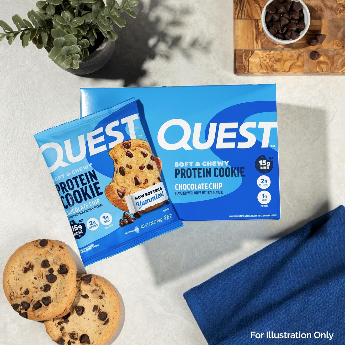 Quest_Nutrition_Chocolate_Chip_Protein_Cookie,_15g_Protein,_1g_Sugar,_2g_Net_Carbs,_Keto_Friendly,_High_Protein,_Low_Carb;_12_Count