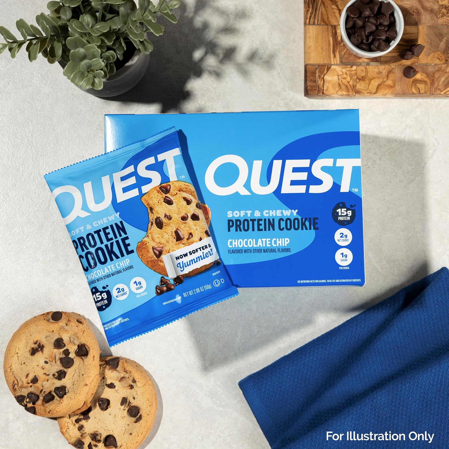 Quest_Nutrition_Chocolate_Chip_Protein_Cookie,_15g_Protein,_1g_Sugar,_2g_Net_Carbs,_Keto_Friendly,_High_Protein,_Low_Carb;_12_Count
