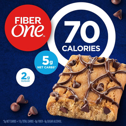Fiber_One_70_Calorie_Brownies,_Chocolate_Chip_Cookie_Snack_Bars,_2g_Sugar,_Value_Pack,_12_Ct,_10.6_oz